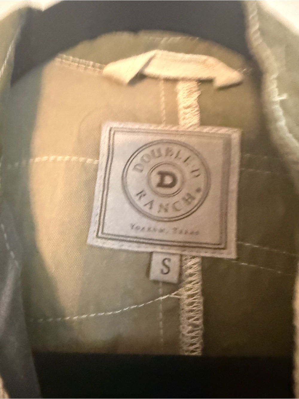 Double D Ranch Patchwork Cropped Jacket - Size Small - Picture 5 of 7